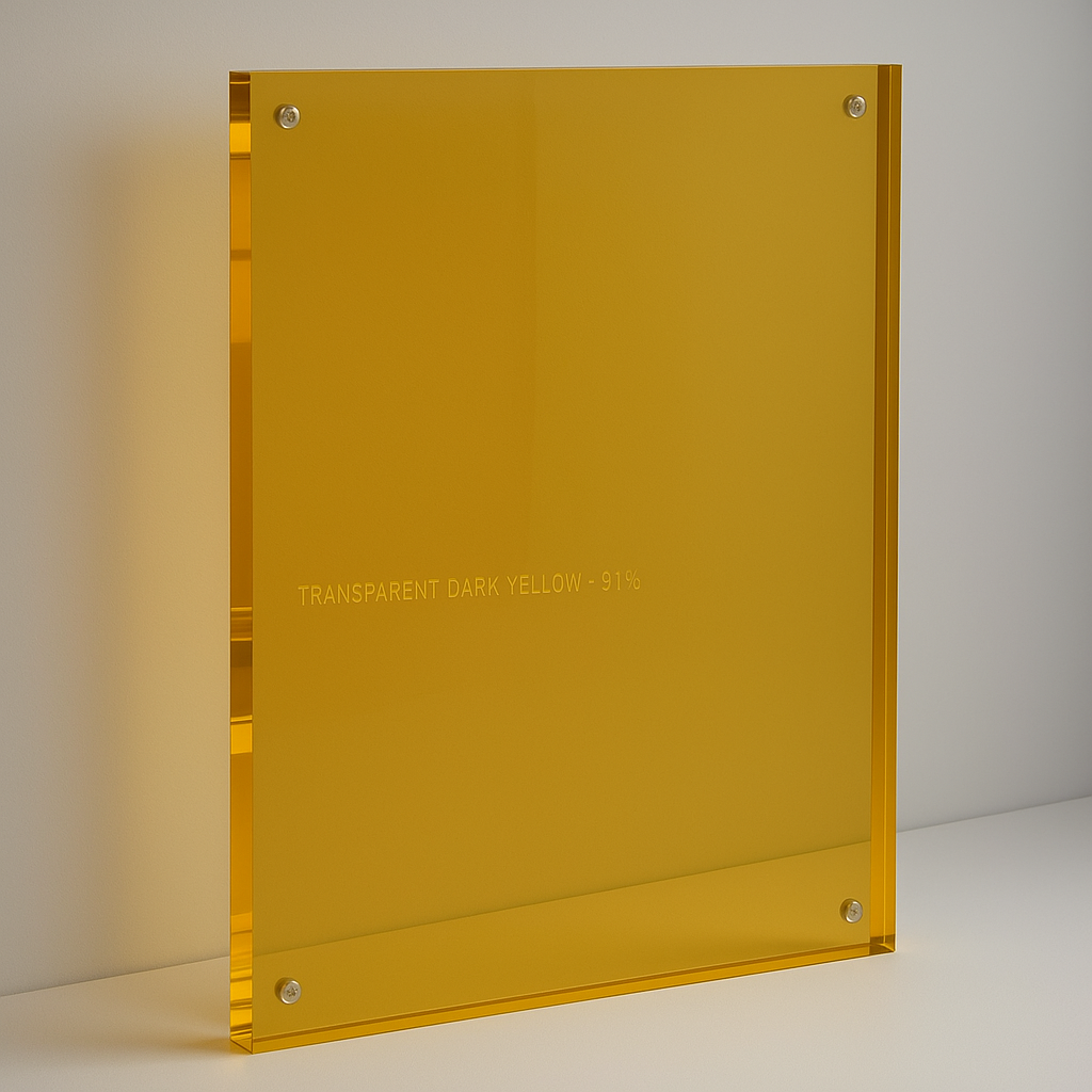 Transparent Colored Acrylic Plexiglass