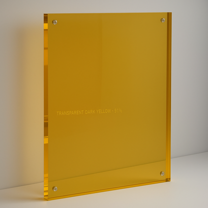 Transparent Colored Acrylic Plexiglass