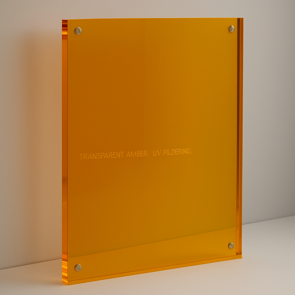 Transparent Colored Acrylic Plexiglass