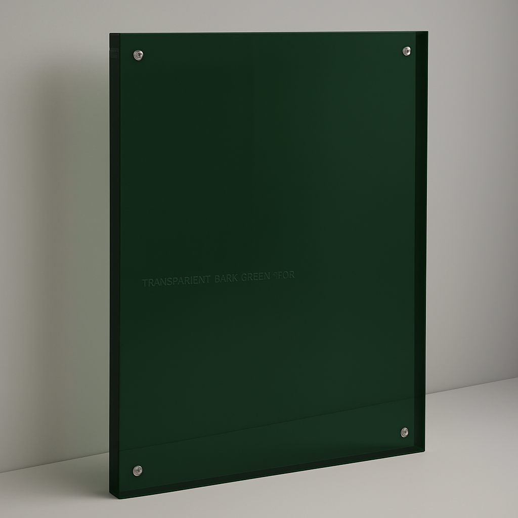 Transparent Colored Acrylic Plexiglass